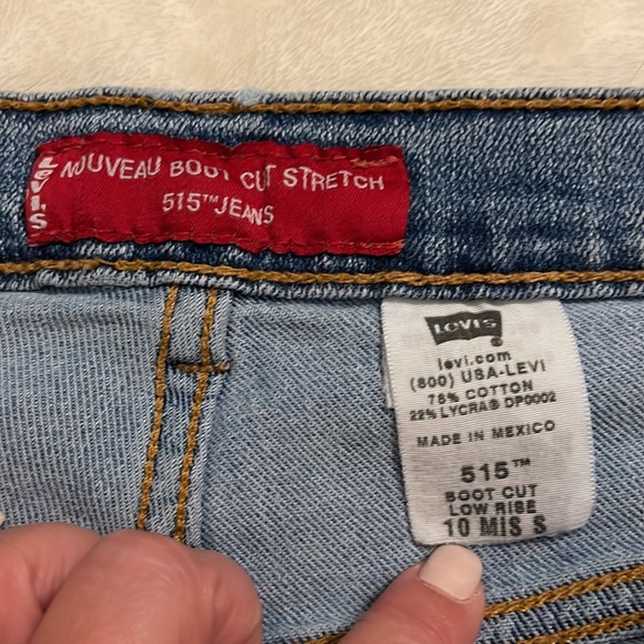 Women’s Levi’s 515 Boot Cut low rise jeans 10P - Picture 4 of 6